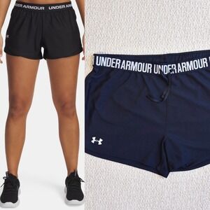 Under Armour Play Up shorts, Womens Size XL, Black‎ Athletic Shorts Drawstring
